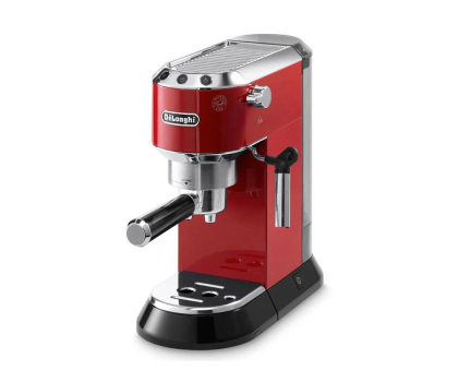 Ekspres i kawa DeLonghi Dedica EC 680.R 1350W 15 bar czerwony kolbowy